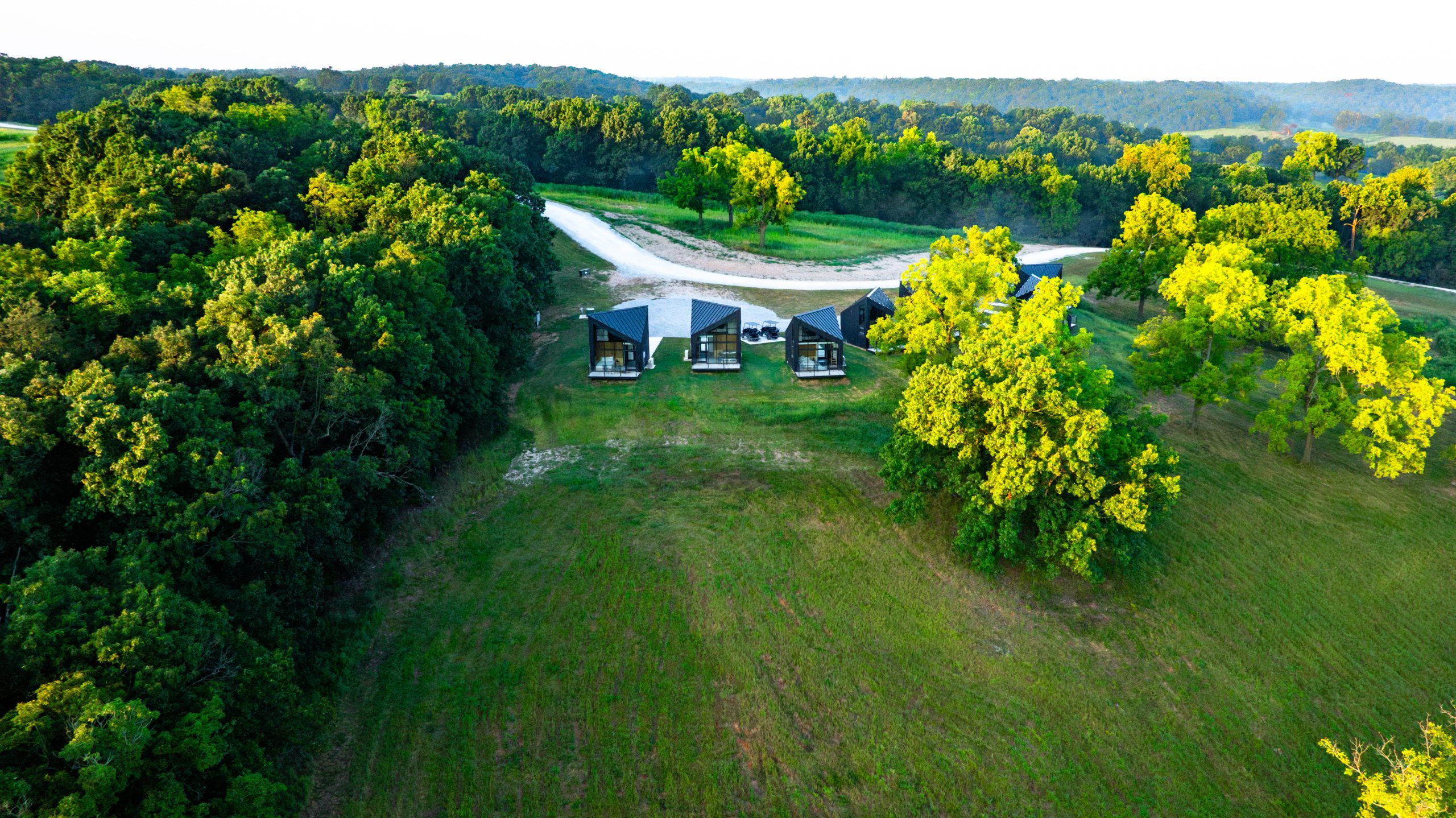 Aerial view of the UHP Northwest Arkansas campus